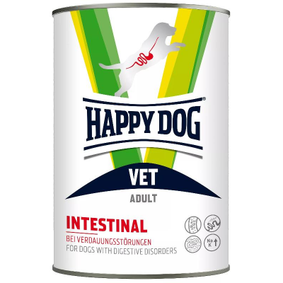 Happy Dog Vet Diet Intestinal - лечебные консервы для собак при проблемах ЖКТ, 400 г