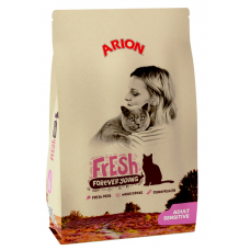 Arion Fresh Cat Sensitive - сухой корм для взрослых кошек с чувствительным пищеварением, с курицей