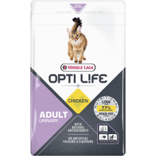 Opti Life Cat Urinary Grain Free - сухой беззерновой корм для взрослых кошек, для профилактики мкб, с курицей