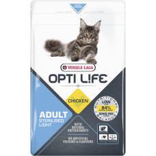 Opti Life Cat Light Sterilised Grain Free - сухой беззерновой корм для взрослых стерилизованных кошек, с курицей