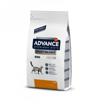 Advance Weight Balance - сухой лечебный корм для кошек при ожирении