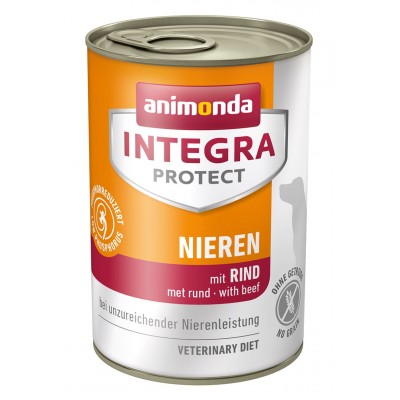 Animonda Integra Protect Dog - консервы для собак с говядиной при заболевании почек, 400 гр. (арт. ВЕТ86404)