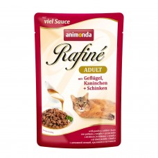 Rafine Soupe Adult - консервы для кошек, с курицей, кроликом и ветчиной (100 г) (арт. ВЕТ83790) 
