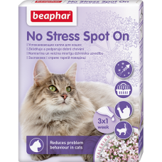 Beaphar Успокаивающие капли No Stress Spot On для кошек на основе экстракта валериана (арт. DAI13913)