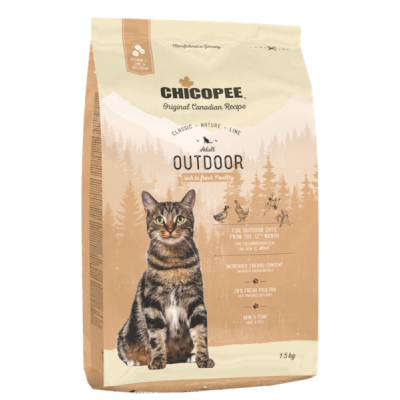 Chicopee CNL Оutdoor сухой корм для активных котов с курицей