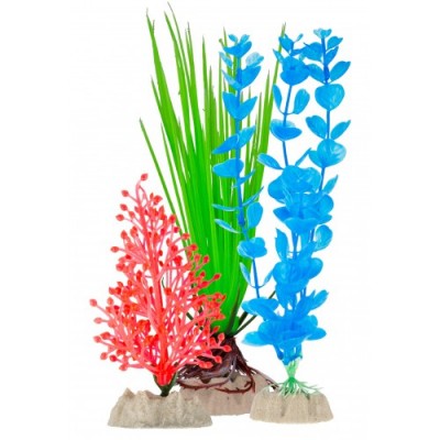 GloFish Набор растений для аквариума,  12,7 х 5 х 10 см. (арт. DAI 29286)