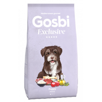 Gosbi Exclusive Puppy Mini низкозерновой корм для щенков мелких пород с курицей
