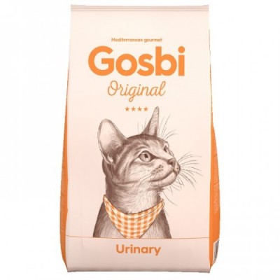 Gosbi Original Urinary Cat сухой корм для взрослых кошек с мочекаменной болезнью, курица