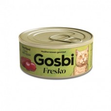 Gosbi Sterilized Tuna Apple влажный корм для стерилизованных кошек с тунцом и яблоками 70 гр