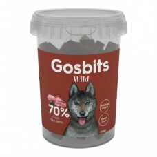Gosbits Wild - лакомство для взрослых собак, перепелка и кролик 300 гр.