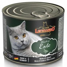 Leonardo Duck - консервы с уткой для котов (6шт. х 200гр.)