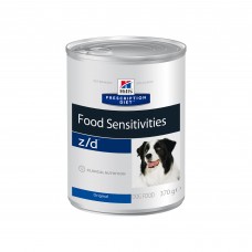 Hill's Prescription Diet z/d Food Sensitivities - влажный диетический гипоаллергенный корм для собак (консерва) при пищевой аллергии, 370 г