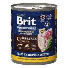 Brit Premium Lamb - консервы для собак всех пород "Баранина и рубец", 850 г (арт. 5051182)