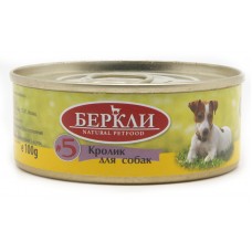 Berkley Rabbit - консервы для взрослых собак с кроликом, 100 г (арт. 044693)