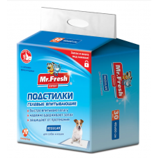 Mr. Fresh Пеленки Regular для собак 40x60 см, 30 шт (F501)