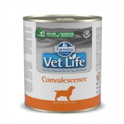 Farmina Vet Life Dog Convalescence - диетический корм для собак в период выздоровления, с курицей, 300 г