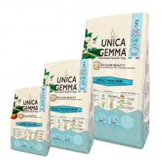 Unica Gemma Medium Adult Skin - сухой корм для здоровья кожи и шерсти взрослых собак средних пород, с лососем