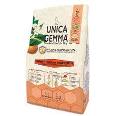 Unica Gemma Medium Adult Digestion - сухой корм для взрослых собак средних пород с чувствительным пищеварением, с ягненком