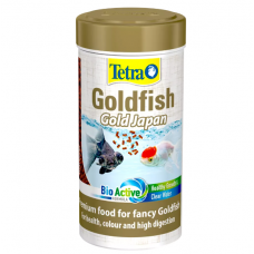 Tetra Goldfish Gold Japan Основной корм в виде пеллет для всех золотых рыбок и других холодноводных рыб, 250 мл