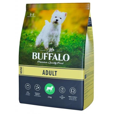 Mr.Buffalo Adult Mini Lamb - сухой корм для взрослых собак мелких пород, с ягненком