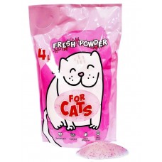 FOR CATS Fresh Powder - впитывающий силикагелевый наполнитель для кошачьего туалета (арт. TUZ024, TUZ037)