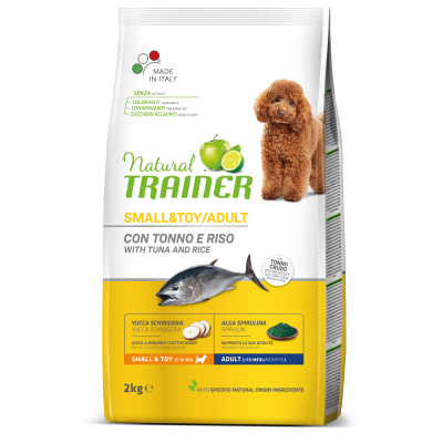 Trainer Natural Adult Mini Tuna - сухой корм для взрослых собак мелких и миниатюрных пород (тунец)