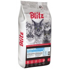 Blitz Classic Adult Cats Sterilised Chicken - сухой корм для взрослых стерилизованных кошек, курица