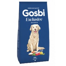 Gosbi Exclusive Adult Medium Fish - низкозерновой корм для взрослых собак средних пород, с рыбой