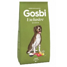 Gosbi Exclusive Adult Medium Lamb - низкозерновой корм для взрослых собак средних пород, с ягненком