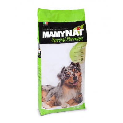 Mamynat Adult Performance - полноценный сухой корм для взрослых собак с интенсивной активностью, с курицей, говядиной и свининой
