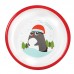 Triol New Year Миска керамическая для животных Новогодний пингвин, 0,25 л. (арт. 30231047)