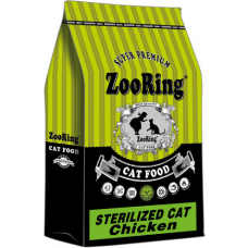 ZooRing Cat Sterilised Chicken - сухой корм для стерилизованных кошек, с цыпленком