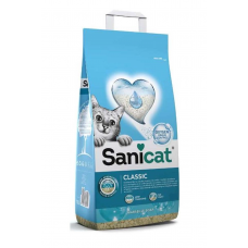 Sanicat Classic Marseille soap - впитывающий наполнитель для кошек и котят из природного минерала, с ароматом марсельского мыла