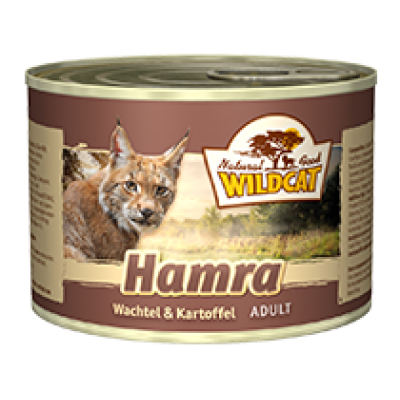Wildcat Hamra-консервы для кошек с перепелом и сладким картофелем "Хамра" 200 гр.