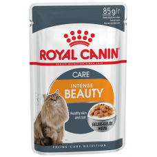 Royal Canin Intense Beauty - корм влажный с желе для поддержания красоты шерсти кошек (85 гр.)
