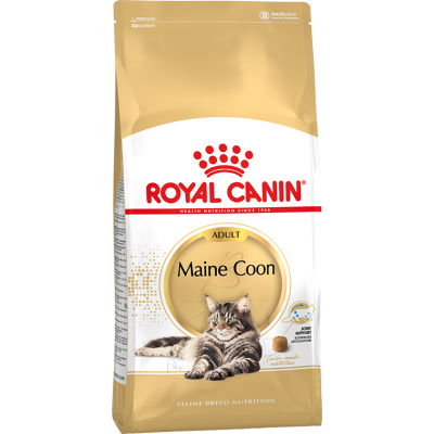 Royal Canin Maine Coon Adult - корм сухой полнорационный сбалансированный для взрослых кошек породы Мэйн Кун старше 15 месяцев