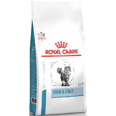 Royal Canin Skin & Coat - корм сухой полнорационный диетический для кошек при дерматозах и чрезмерном выпадении шерсти
