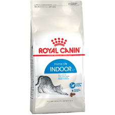 Royal Canin Indoor - сухой корм для взрослых кошек (в возрасте от 1 года до 7 лет), живущих в помещении