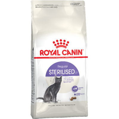 Royal Canin Sterilised корм для взрослых кошек после стерилизации, кастрации от 1 до 7 лет.