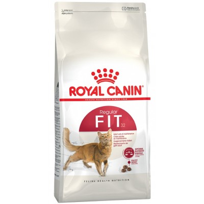 Royal Canin Fit 32 - корм для взрослых кошек (1-7 лет), имеющих доступ на улицу