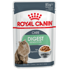 Royal Canin Digest Sensitive - корм влажный для кошек с чувствительным пищеварением, кусочки в соусе (85 гр.)