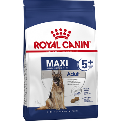 Royal Canin Maxi Adult 5+ - корм для взрослых собак от 5 до 8 лет.