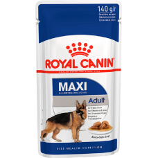 Royal Canin Maxi Adult Pouche - влажный рацион для взрослых собак крупных пород в соусе (140 г)