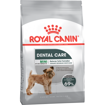 Royal Canin Mini Dental Care - корм для собак с повышенной чувствительностью зубов