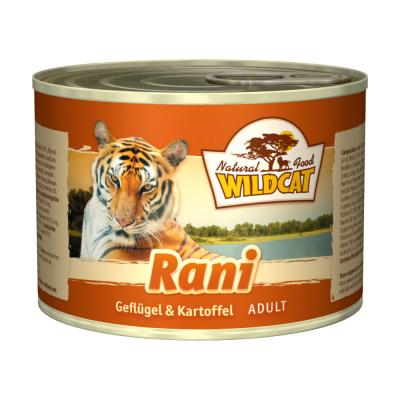 Wildcat Rani-консервы для кошек с мясом птиц и картофелем "Рани" 200 гр.