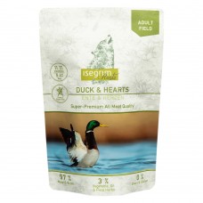 Isegrim Adult Field Duck & Hearts - двух протеиновый пауч с мясом дикой утки для cобак , 410 гр. (арт. TYZ 95756)