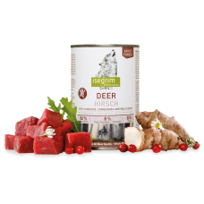 Isegrim Adult Forest Deer - консервы для собак со свежей олениной, топинамбуром, брусникой и лесными травами