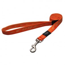 Rogz  поводок для собак нейлоновый Alpinist оранжевый, несколько размеров