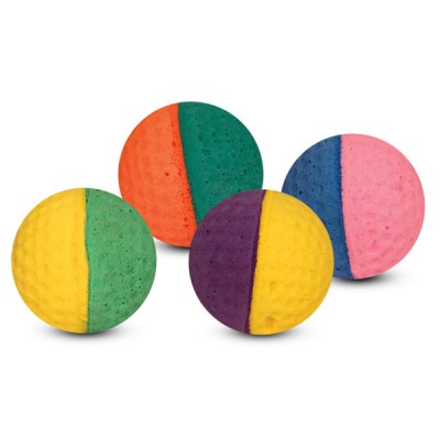 Triol Игрушка для кошек "Мяч для гольфа", разноцветный, d40мм., 25 шт. (арт. ТР 22131014)