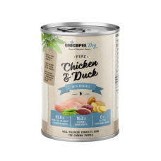 Chicopee Junior Chicken & Duck - консервы для щенков с курицей, уткой с картофелем
